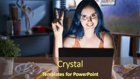  Presentation with blue night - 