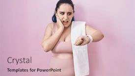  Presentation with blue pink - 