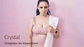  Presentation with blue pink - 