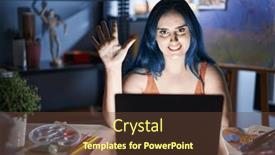  Presentation with blue night - 