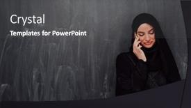  Presentation with hijab modern - 