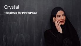  Presentation with hijab modern - 