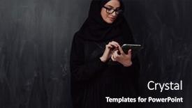  Presentation with hijab modern - 