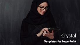  Presentation with hijab modern - 