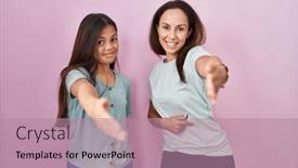  Presentation with business pink - 