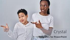  Presentation with forefinger - 