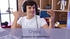  Presentation with video games playing - 