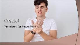  Presentation with inflammation - Slide deck consisting of young-non-binary-man-wearing background and a light gray colored foreground