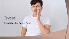  Presentation with illness - Slide set enhanced with young-non-binary-man-wearing background and a light gray colored foreground