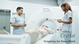  Presentation with paper making - Audience pleasing slide set consisting of young-nurse-or-assistant backdrop and a lemonade colored foreground