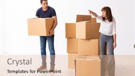  Presentation with divorce - PPT layouts with young-pair-and-many-boxes background and a lemonade colored foreground