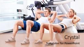  Presentation with sports - Beautiful PPT theme featuring chalice crown - communion cup and bread backdrop and a tawny brown colored foreground.