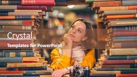  Presentation with los angeles - Theme consisting of young-photographer-in-a-famous background and a red colored foreground