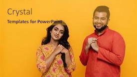  Presentation with indian woman - 