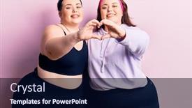  Presentation with romantic love - Cool new theme with young-plus-size-twins-wearing backdrop and a wine colored foreground