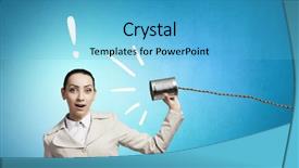  Presentation with ear - Slide set consisting of attaching tin phone to ear background and a  colored foreground