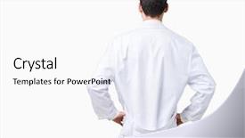  Presentation with professional tennis player athlete man - PPT layouts enhanced with young professional scientist man wearing background and a white colored foreground