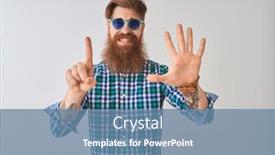  Presentation with irish - Theme with young-redhead-irish-man-wearing background and a teal colored foreground