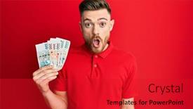  Presentation with mouth - Amazing slide set having young-redhead-man-holding-czech backdrop and a red colored foreground