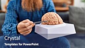  Presentation with psychology - Presentation enhanced with young-redhead-man-psychology-having background and a navy blue colored foreground