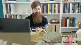  Presentation with student writing - 