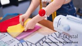  Presentation with clothing factory - 