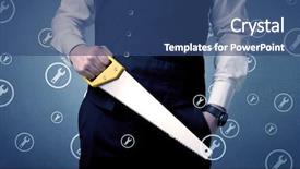  Presentation with holding hands old young - Amazing theme having young serious businesman holding tool backdrop and a  colored foreground