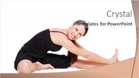  Presentation with stretch - Amazing PPT theme having new blue man's shirt and tie isolated on white backdrop and a teal colored foreground