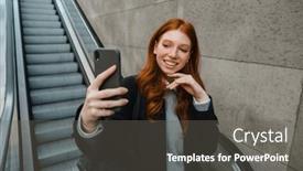  Presentation with selfie - 