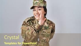  Presentation with asian - PPT theme featuring young-south-asian-woman-wearing background and a violet colored foreground