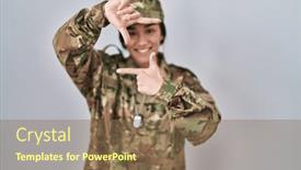  Presentation with creativity - Presentation design consisting of young-south-asian-woman-wearing background and a violet colored foreground