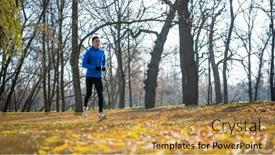  Presentation with autumn morning - 