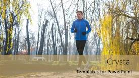  Presentation with autumn morning - 