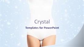  Presentation with girl christmas - Amazing slides having young-sporty-fit-and-healthy backdrop and a sky blue colored foreground