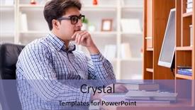  Presentation with young college student diagnosis of sti - PPT layouts having young student at computer table background and a  colored foreground