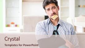  Presentation with wrist hand surgery - Amazing slide set having young student man with hand backdrop and a  colored foreground