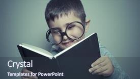  Presentation with young college student diagnosis of chlamydia - PPT layouts consisting of young student reading a funny background and a tawny brown colored foreground