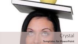  Presentation with learning - Amazing theme having young-student-with-apple backdrop and a soft green colored foreground