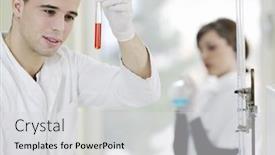  Presentation with test - Slide deck having young-students-couple-making-test background and a light gray colored foreground