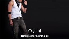  Presentation with asian music - Amazing PPT theme having moving to hip jop music backdrop and a black colored foreground