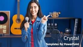  Presentation with microphone - 