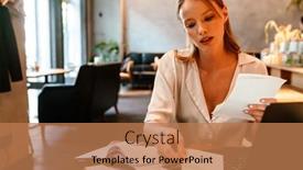  Presentation with paperwork - 