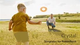  Presentation with frisbee - 