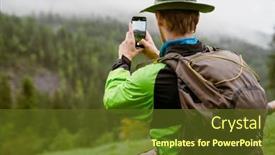  Presentation with mountain hiking - 