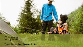  Presentation with hiking mountain - 