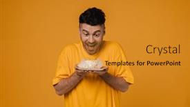  Presentation with birthday cake - 