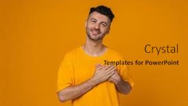  Presentation with hands heart - 