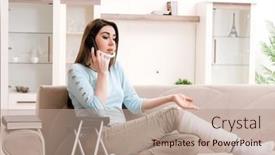  Presentation with car accident - Theme consisting of young-woman-after-car-accident background and a  colored foreground