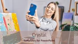  Presentation with selfie - 