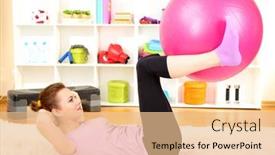  Presentation with gym ball - 